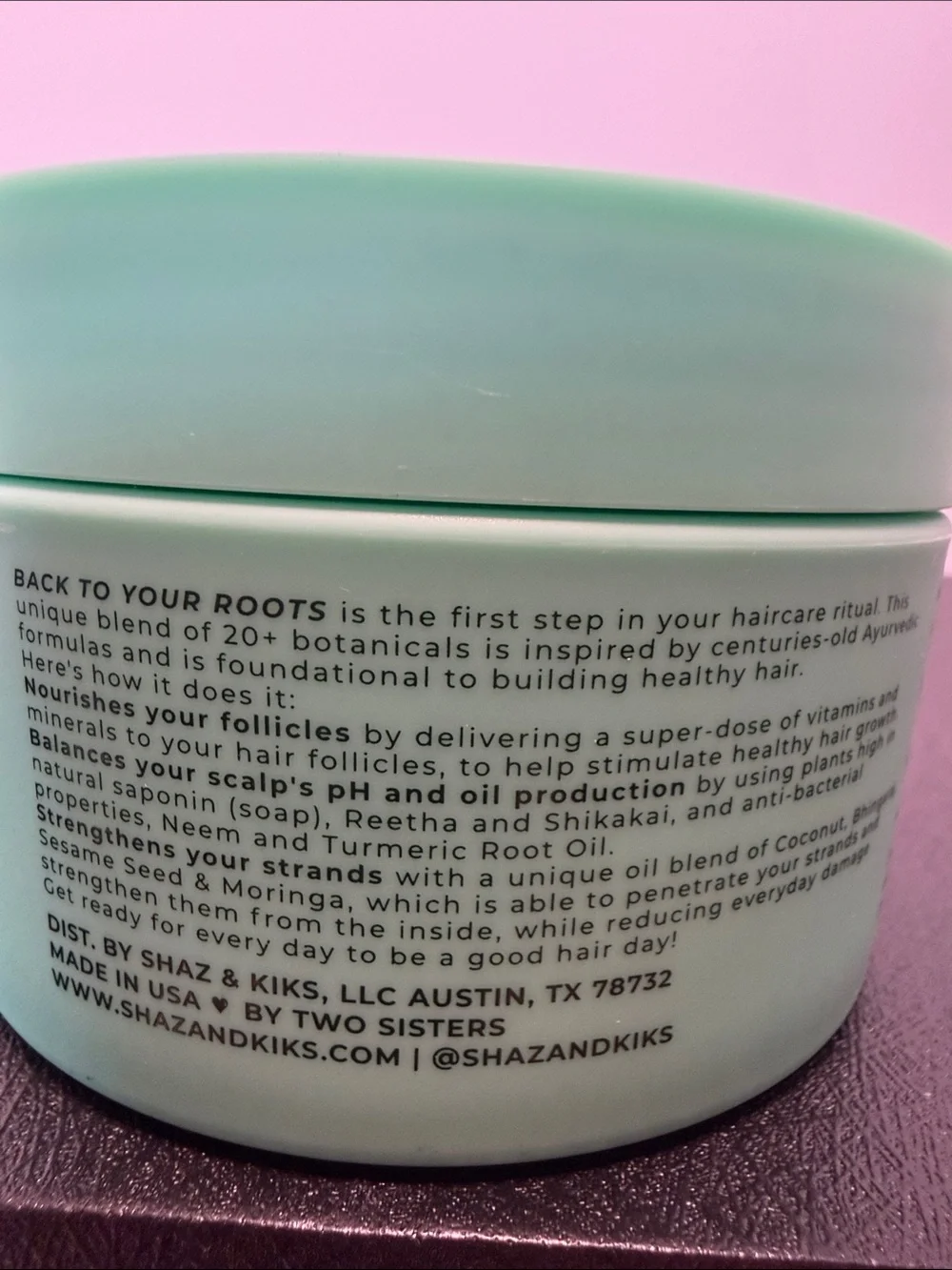 Shaw & Kiks Back To Your Roots Scalp + Hair Prewash